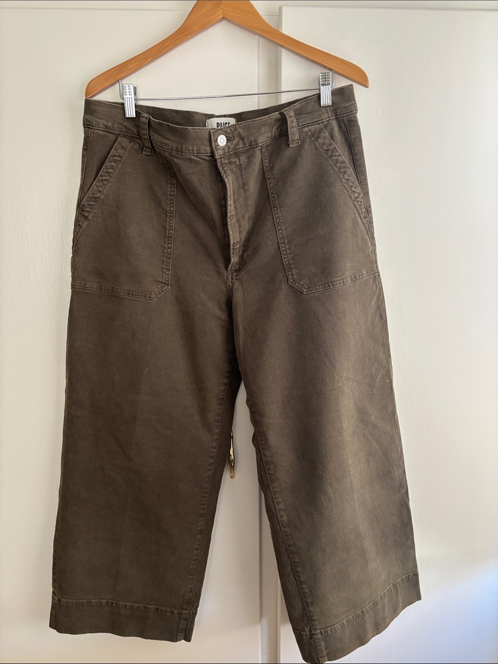 PAIGE Women's Cameron Ankle Pants with Utility Pockets